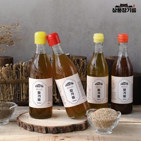30년전통 기름집 [삼풍 참기름] 중국산 참기름&들기름 세트, 1세트, 350ml