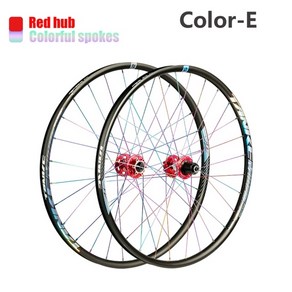 카본휠셋 디스크휠 자전거휠 삼발이 휠 tanke mtb 자전거 바퀴 26 27.5 림, 색상 e, 27.5e, 28홀, 1개