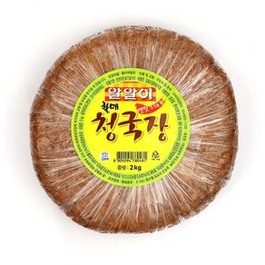 할매청국장2kg/알알이-6개, 2kg, 6개