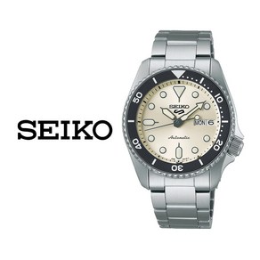 세이코 SEIKO 5 스포츠 SKX 오토매틱 크림 남성 메탈시계 SRPK31K1