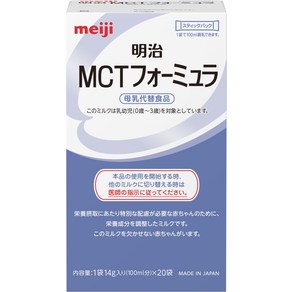 메이지 MCT 포뮬러 스틱 (14g×20포), 1개, 280g