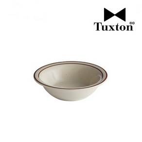 [TUXTON]턱스톤 바하마스 도트 브라운라인 원형볼 쿠프 2호 17cm, 1개