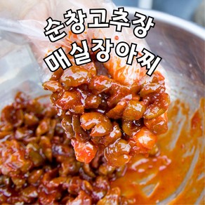 순창 고추장양념 매실장아찌 오복 진영희, 1개, 500g