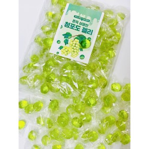 알엔컴퍼니 까먹는 청포도 젤리 과일젤리, 3개, 1kg