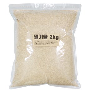 벅스앤미 밀기울 소맥피 2kg 대용량 지퍼백 ( 밀웜 슈퍼밀웜 귀뚜라미 먹이 )