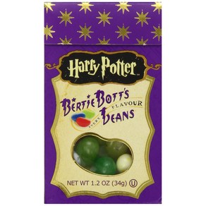 Jelly Belly Hay Potte Betie Bott's Evey Flavou Beans 1.2o 젤리 벨리 해리포터 버티 보트의 모든 맛 콩 1.2온스 (3팩, 1개, 34g