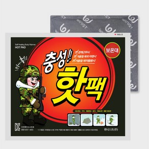 충성핫팩 대용량 140g, 40개