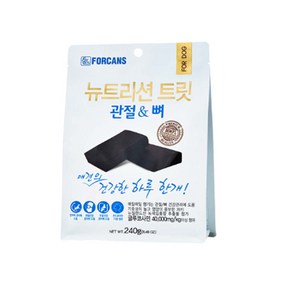 포켄스 강아지 뉴트리션 트릿 영양제, 뼈/관절강화, 240g, 1개