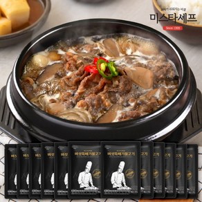 미스타셰프 버섯뚝배기불고기 12팩, 400g, 12개