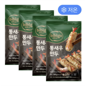 [신제품] CJ 비비고 고메 통새우 만두, 4개, 200g