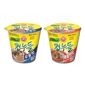 오뚜기 컵누들 우동맛 6개+매콤한맛 6개