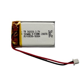 리튬폴리머배터리3.7V 140mAh, 1개