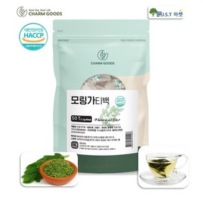 모링가차 티백 인도 모링가잎 100% 모링가티백 티 허브 차, 60g, 1개, 1팩