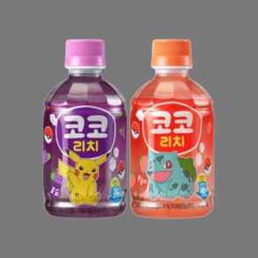 코코리치 2종 280ml (복숭아/포도) 신상음료 코코넛젤리, 24개