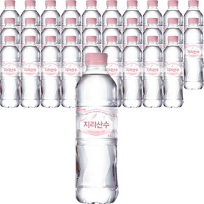 지리산수 핑크, 500ml, 40개