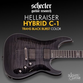 [공식대리점] Schecter HELLRAISER HYBRID C-1 Trans Black Burst / 쉑터 헬레이저 하이브리드 C1 / 부산 삼광악기