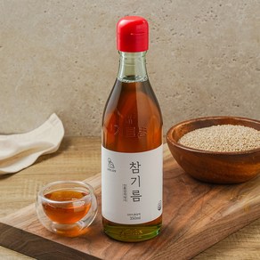 저온압착 방앗간 통참깨 참기름 1회착유, 1개, 350ml