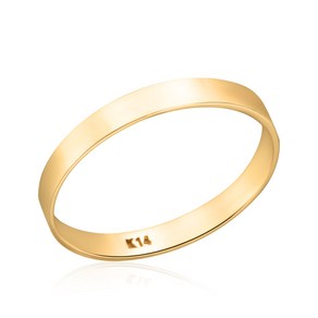 [모룬]14K18K 베이직 플랫 2.5mm 평반지 MOR39670