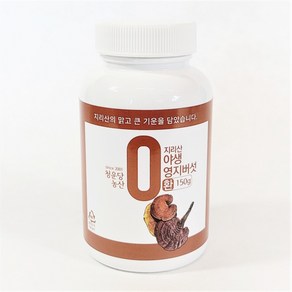 지리산 자연산 영지버섯환 국산 야생 영지환 효능, 1개, 150g