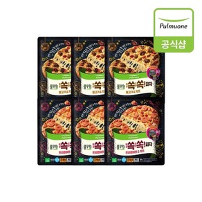 풀무원 쏙쏙피자 불고기치즈3개+트리플미트치즈3개 (170g 6개)