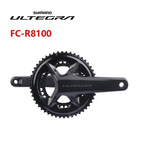 시마노 ULTEGRA FC-R8100 HOLLOWTECH II 크랭크셋 로드 바이크 체인휠 165mm 170/172mm 175mm 50-34/52-36T 오리지널 시마노, 5)FC-R8100 - 172.5mm - 50-34T, 1개