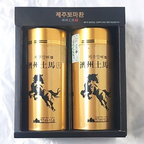 (이어도쇼핑) 제주 토마 말뼈환 2병세트(250g 2개) + 흑도라지청 600g 증정, 500g