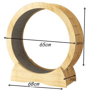 고양이 캣휠 애완 동물 피트니스 스포츠 스크래치 방지 러닝 러닝휠 트레드밀, 1개