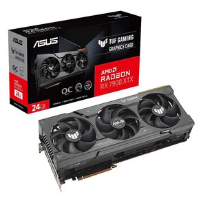 ASUS TUF 게이밍 라데온 RX 7900 XTX OC 에디션 24GB GDDR6 그래픽 카드 (PCIe 4.0 HDMI 2.1a 디스플레이 포트 2.1), TUF Gaming_RX6500XT4G