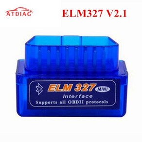 2024 V21 슈퍼 미니 ELM327 블루투스 OBD2 무선 ELM 327 다국어 작동 안드로이드 및 PC, 1개