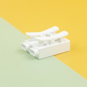 국산 전선 전원 연결 단자 조명 전기 원터치 커넥터, 50개, 2P단자