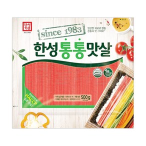 한성 통통맛살 (김밥 재료), 3개, 500g