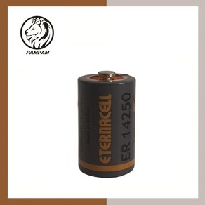 에터나셀 리튬 건전지 ER14250 1/2AA (3.6V 1200mAh) C805550RB, 1개, 1개입