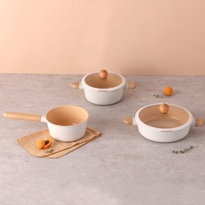 네오플램 브리즈 세라믹 냄비 3종 세트 (18편수 20양수 24전골), 단품, 단품, 1개