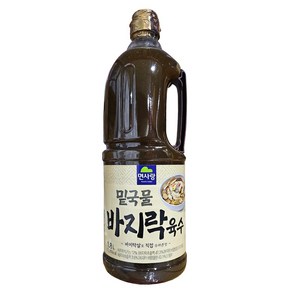 푸드라인_ 면사랑 바지락밑국물육수, 1.8L, 3개