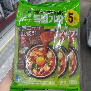 풀무원 해물순두부 찌개양념 140g X 5개입, 5개