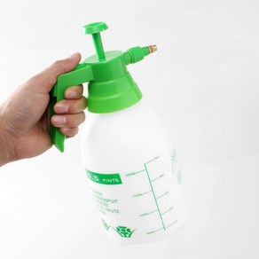 아트박스/위드마켓 워터풀 원터치 압축 분무기 1.5L(화이트/그린), 압축분무기 워터풀 원터치 압축 분무기 1.5L 자동, 1개