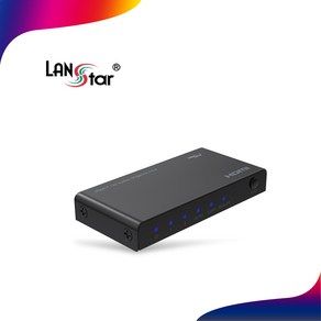 랜스타 1:2 HDMI 2.0 분배기 다운스케일 LS-HD202DS-N, 1개