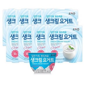 동원 소와나무 생크림 요거트 85g (4입)x8개