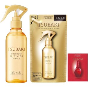 TSUBAKI 츠바키 프리미엄 트리트먼트 헤어워터 본체210ml+리필용200ml