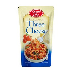 Claa Ole Pasta Sauce Thee Cheese 클라라 오레 파스타 소스 쓰리 치즈, 1개, 250g