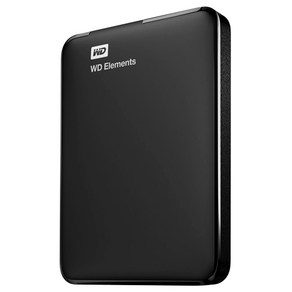 WD NEW Elements Potable Gen2 외장하드 4TB, Black