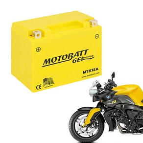 모토뱃젤 오토바이배터리 MTX12 12V 12AH YTX12-BS YTX14-BS 밧데리, 1개, BMW K1200R