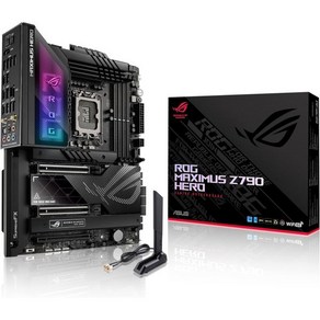 ASUS ROG Maximus Z790 다크 히어로 WiFi 7 LGA 1700 인텔 14th & 13th 12th Gen ATX 게이밍 마더보드 PCIe 5.0x16 5xM.2, HeoDDR5WiFi 6E_Motheboad, 1개