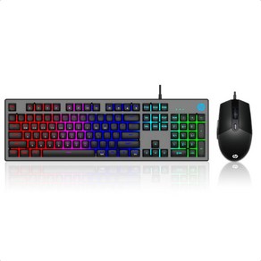 HP LED Gaming Combo 유선 키보드