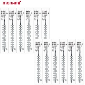 모나미 롤링펜S 리필심 0.7mm 1갑 12p, 1개, 롤링펜S  리필심(12개입)