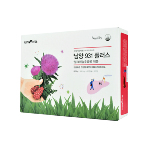 유니베라 유니베라 남양 931 플러스(500mg X 540캡슐) 밀크씨슬, 6개, 90정