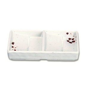 업소용 멜라민그릇 살구 빗각쌍초장 (DS-5509), 빗각쌍초장(M살구) DS-5509, 1개
