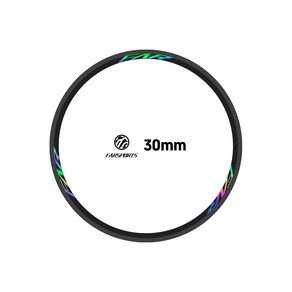 자전거 휠 데칼 스티커 파슾 30mm FAR 파스포츠 12장 1set, 1세트, 블루크롬