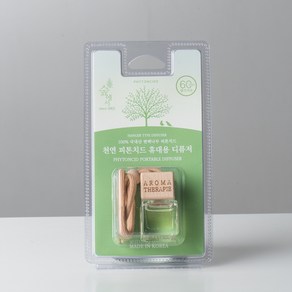 [숲에서] 천연 휴대용 피톤치드 디퓨저 7ml (일반용) 실내 방향제, 1개