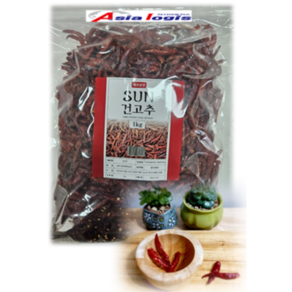 [아시아로지스] 베트남 건고추 100% SUN 말린 고추 매운 땡초 2023년 수확 1EA( 100g 175g 500g 1kg)